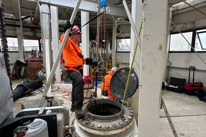 confined space search team